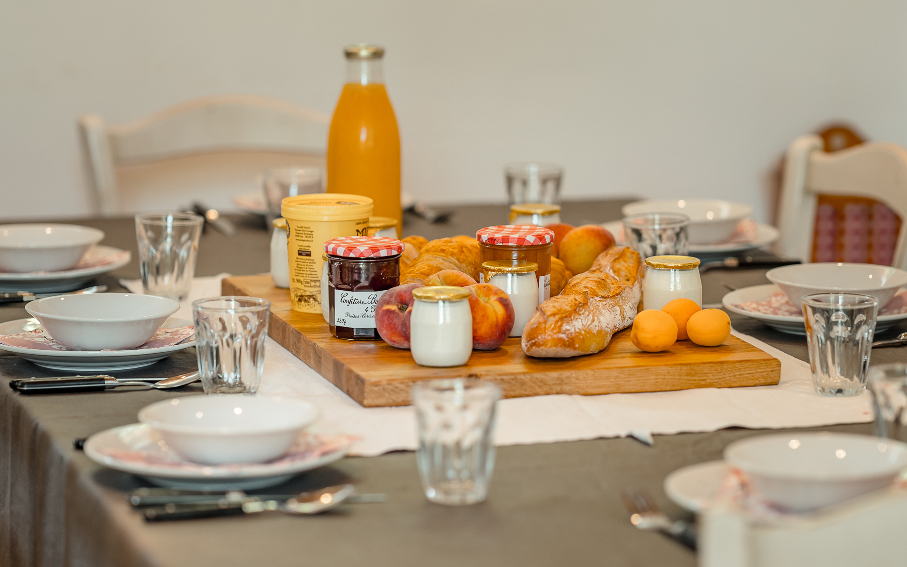 Brunch in the Coach House at Chateau de la Vigne